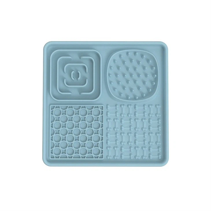 lick mat blue